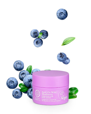 Natura Siberica Anti-Ox Wild Blueberry Renewing Jam Face Scrub 50ml